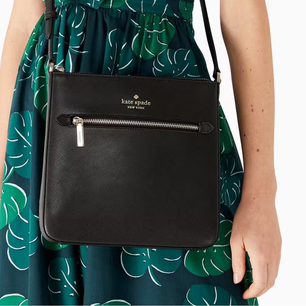 Kate Spade Crossbody black and gold bag